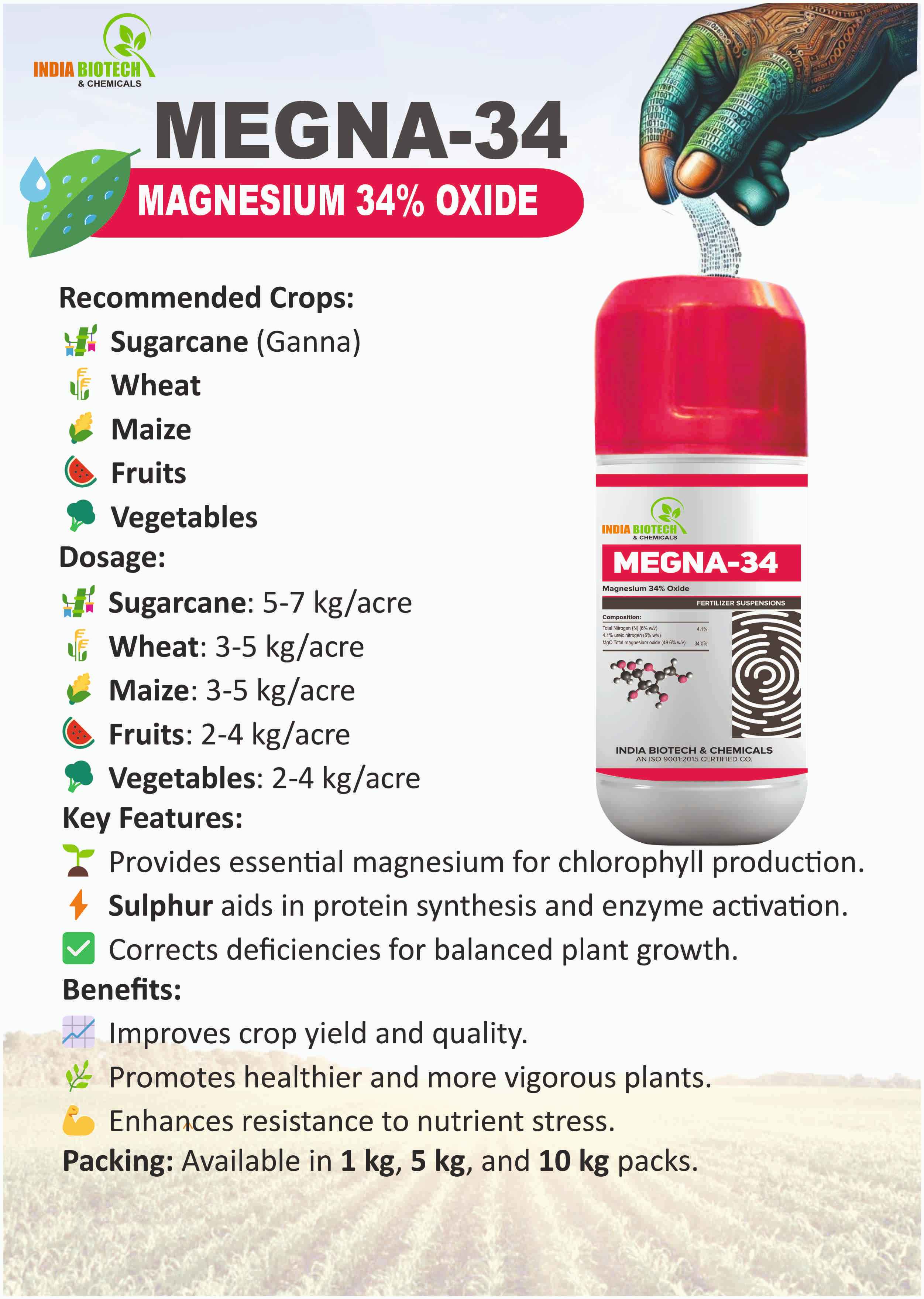 Mega Magnesium 34%