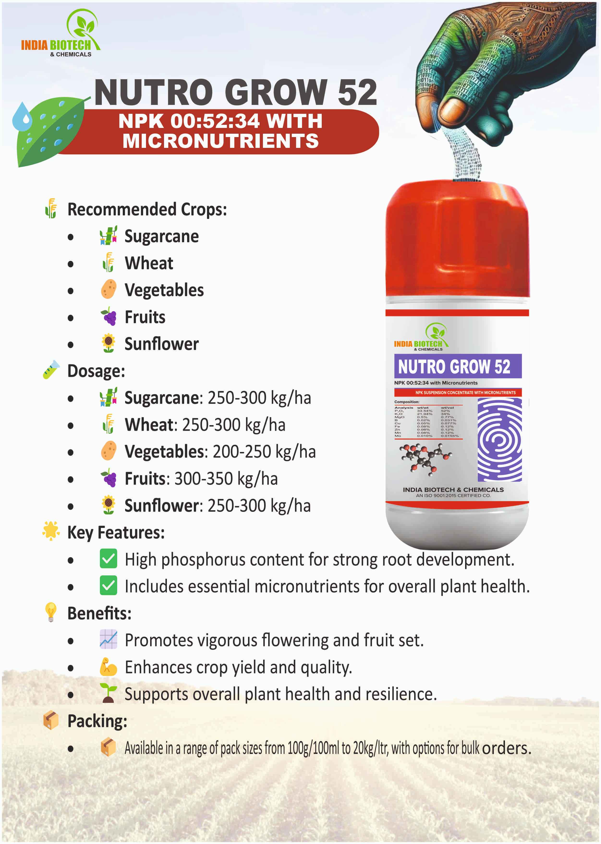 Nutro Grow 52